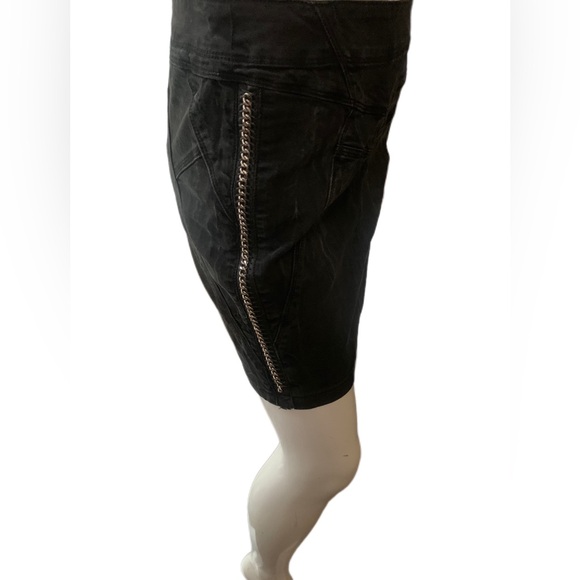 Pre loved Blank NYC Embellished Denim boho Skirt - - Picture 10 of 14